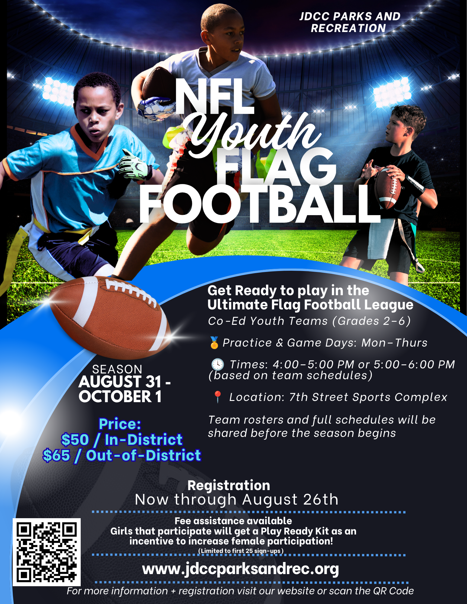 Youth Fall Flag Football - Image 2