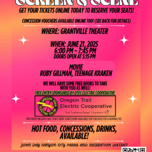 JUNE SCREEN & SCENE: FAMILY MOVIE NIGHT 2025