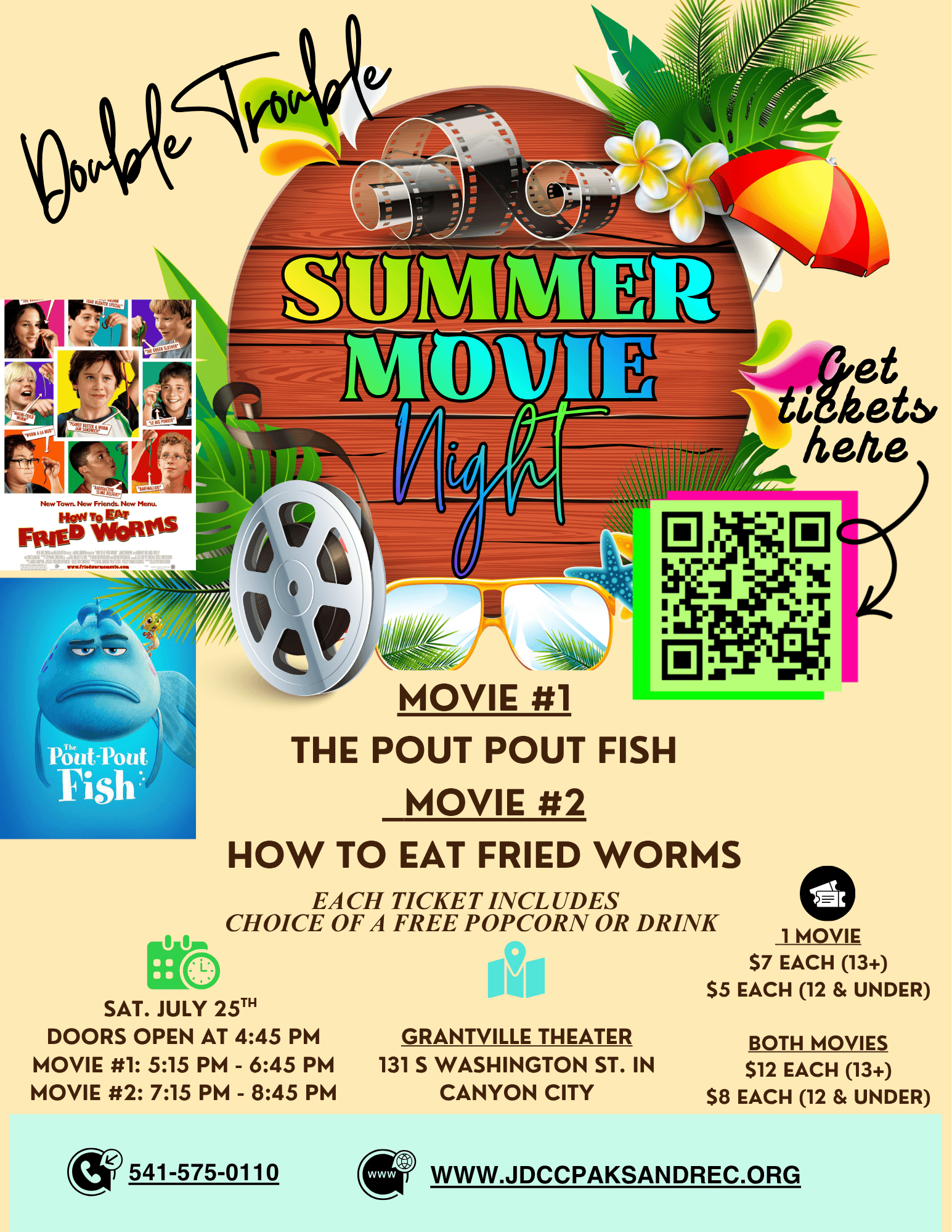 Summer Movie Night: July 25th