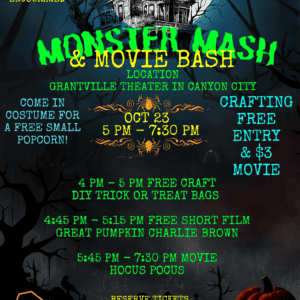 MONSTER MASH AND MOVIE BASH